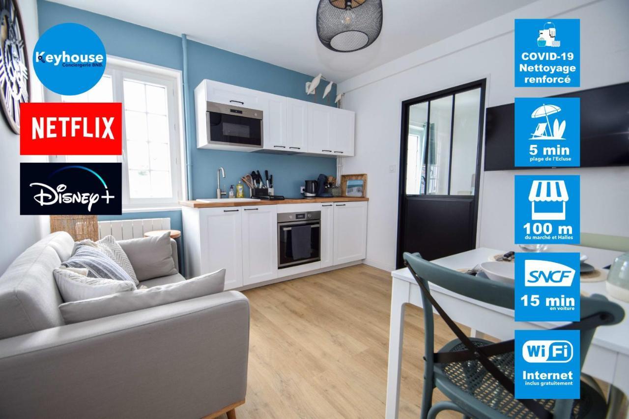 Vacances En Mode Pieton 2P 5Mn Plage Ecluse Apartment Dinard Bagian luar foto