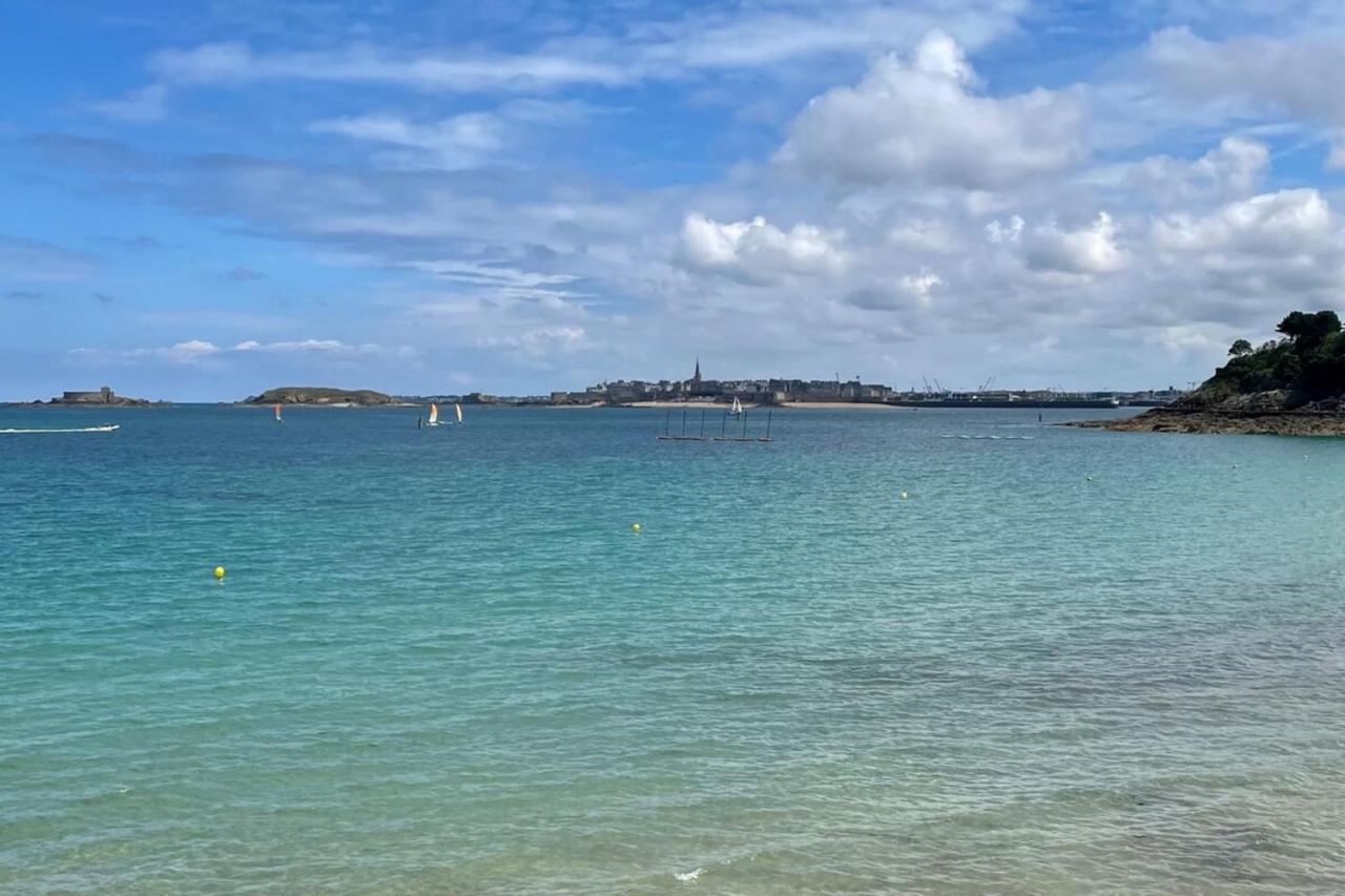 Vacances En Mode Pieton 2P 5Mn Plage Ecluse Apartment Dinard Bagian luar foto